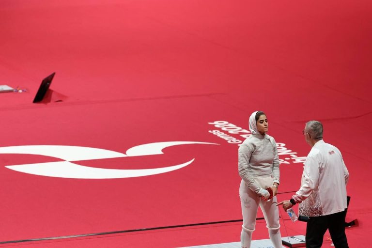 نجمه سازنجیان در جمع ۱۶ نفر برتر ناگویا متوقف شد